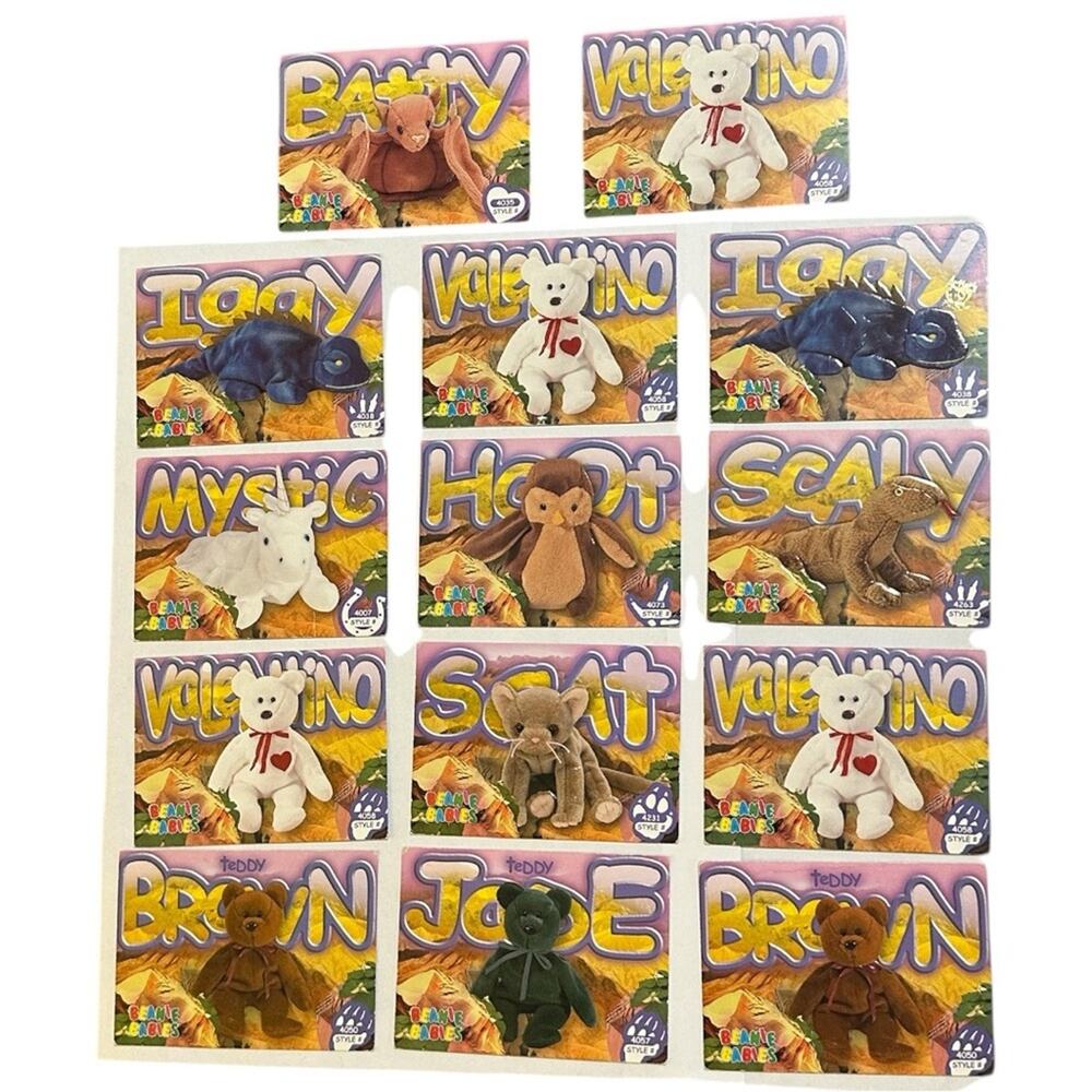 Ty Beanie Babies Card Collection - Assorted Bundle